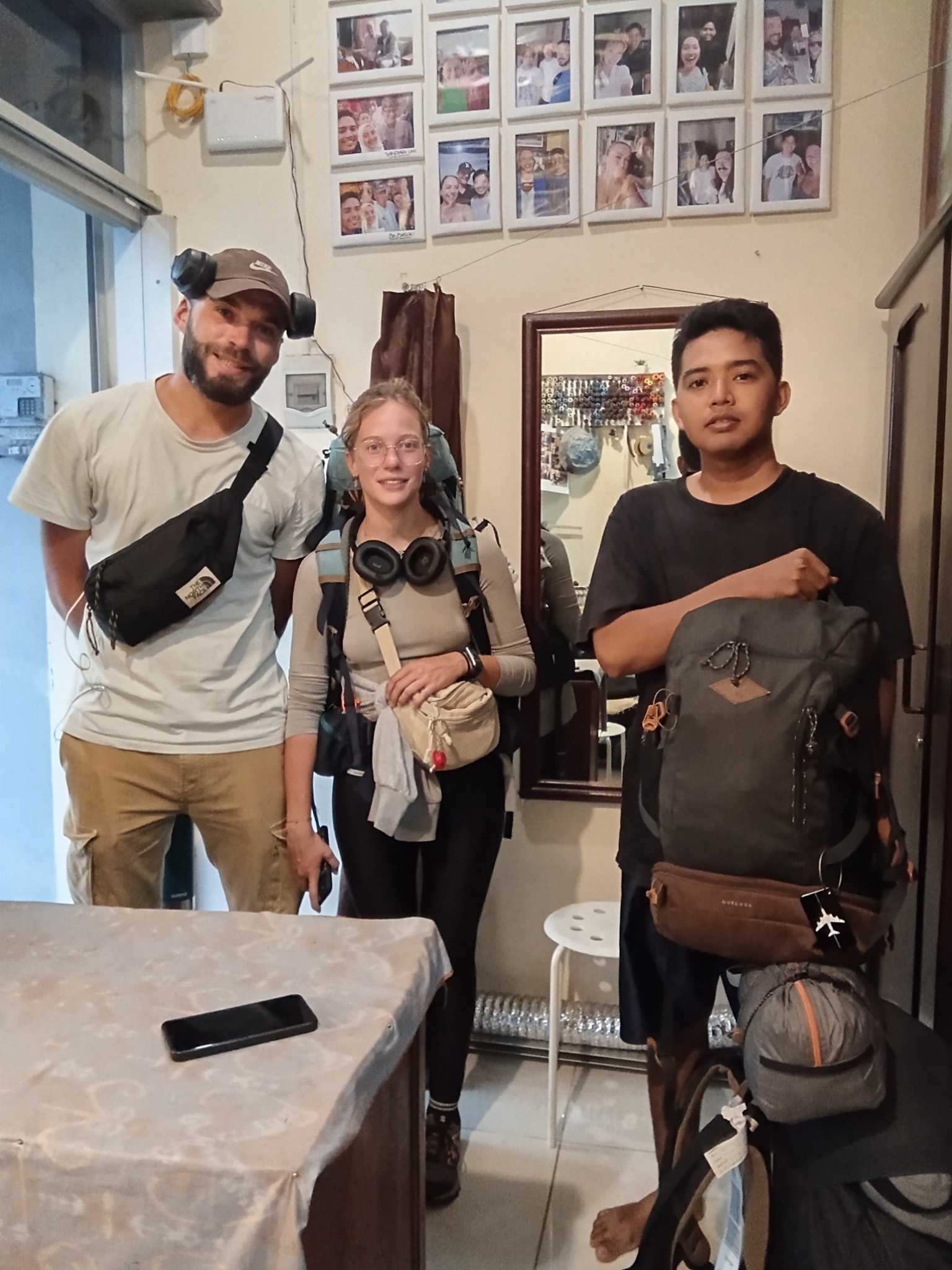 Foto pelanggan yang puas