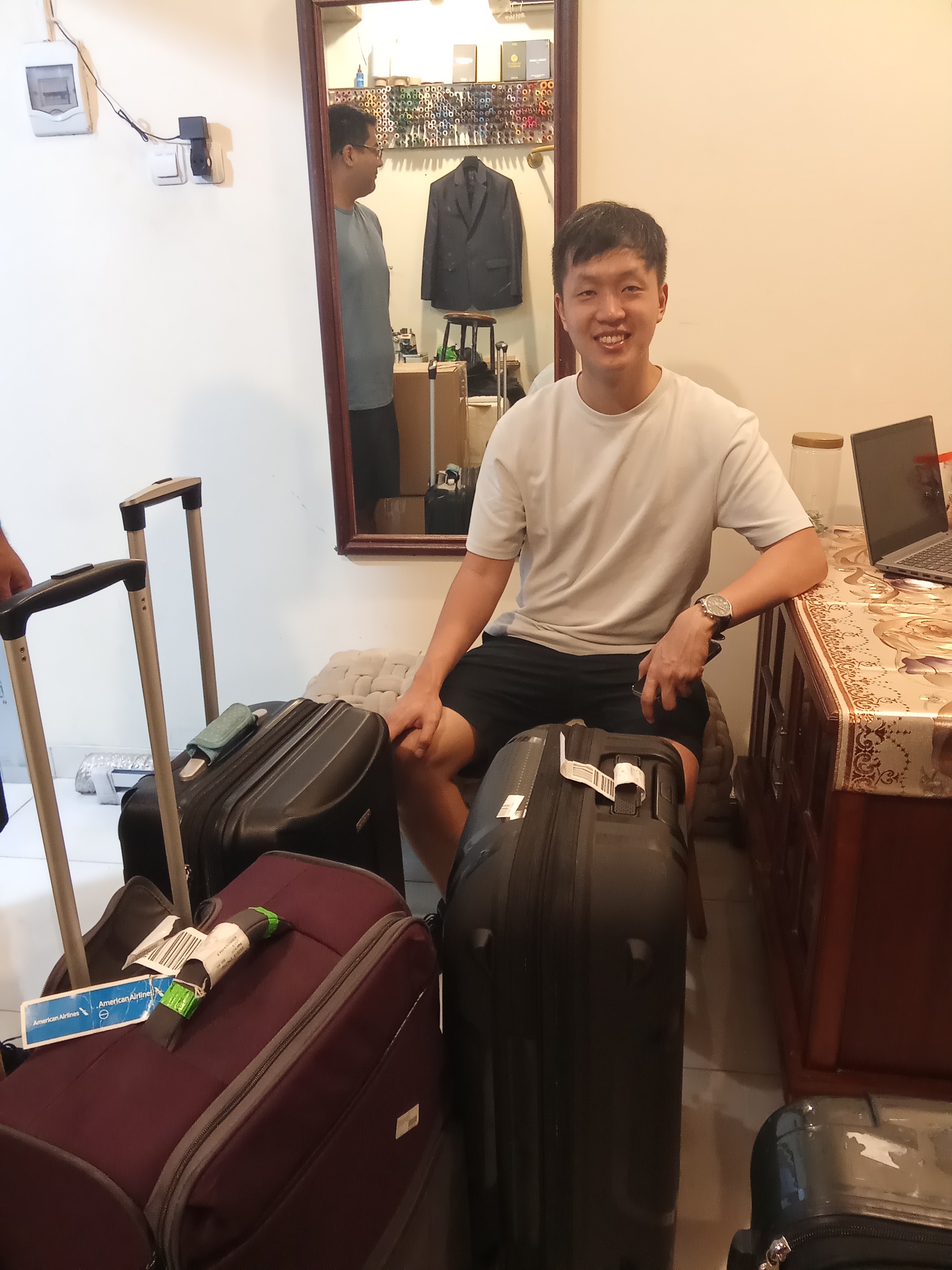 Foto pelanggan yang puas